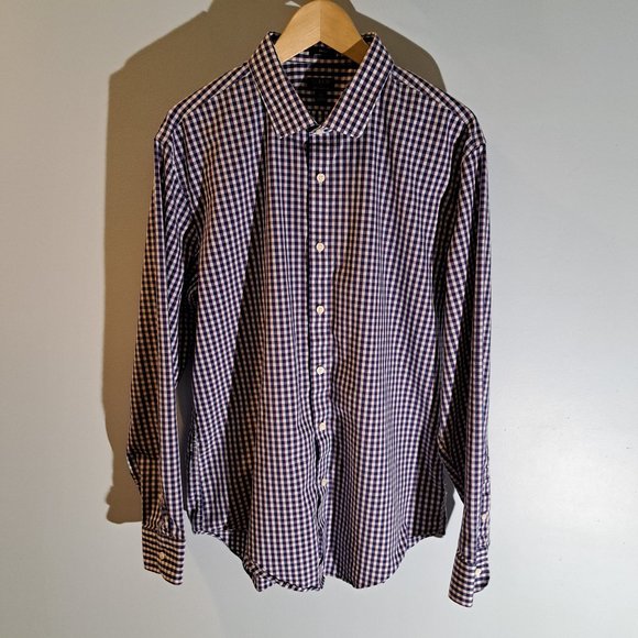 J. Crew men's XL Slim Fit Performance long sleeve button down shirt style #AS989 - Picture 1 of 13